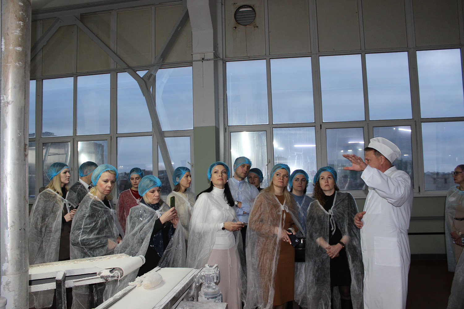 Экскурсія па вытворчасці 12 снежня