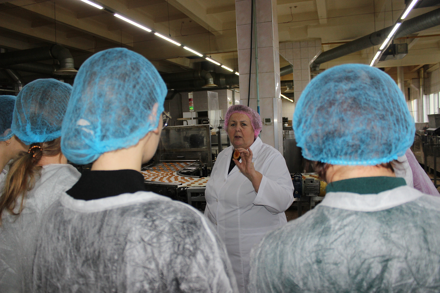 Экскурсія па вытворчасці