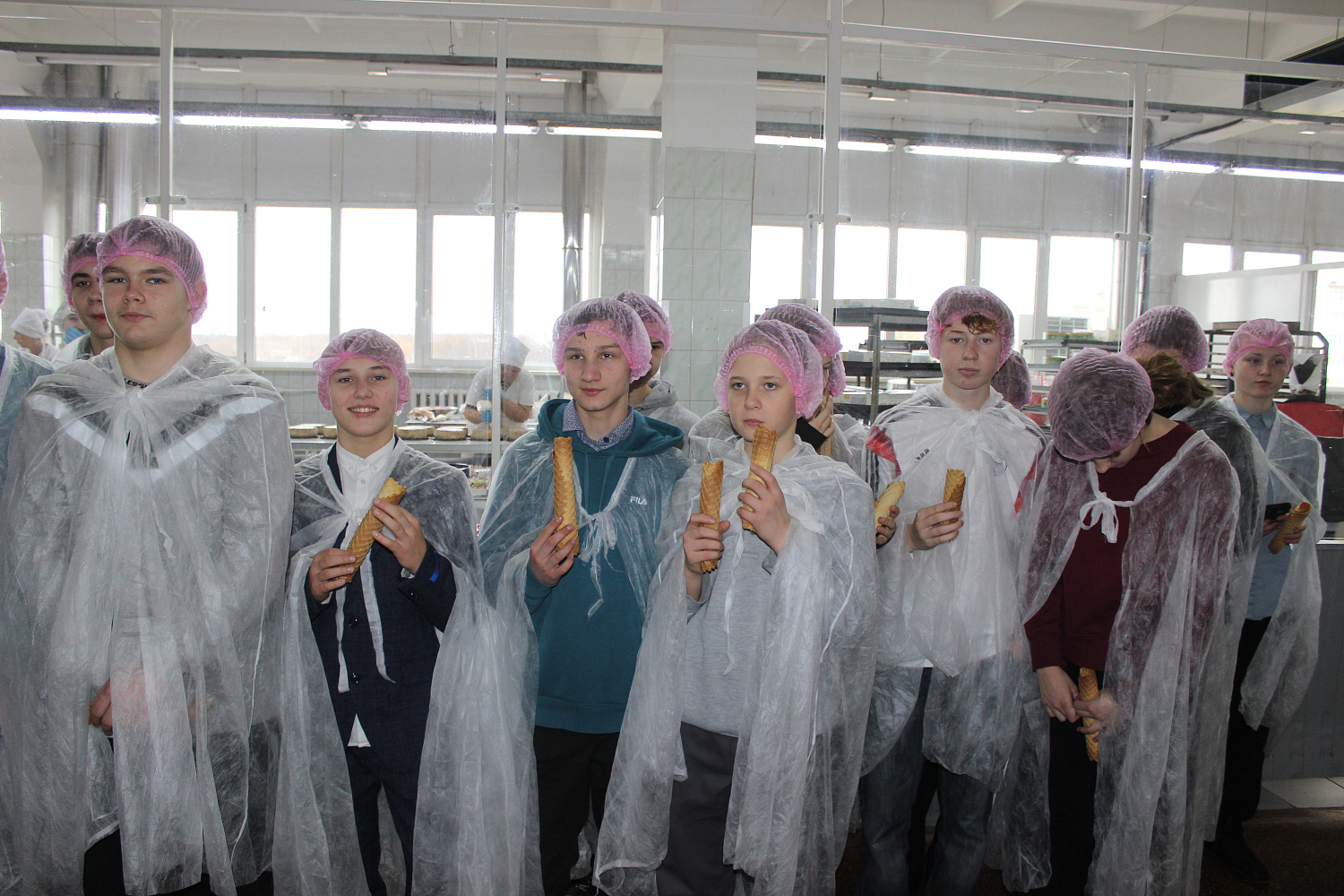 Экскурсія па вытворчасці 12 снежня