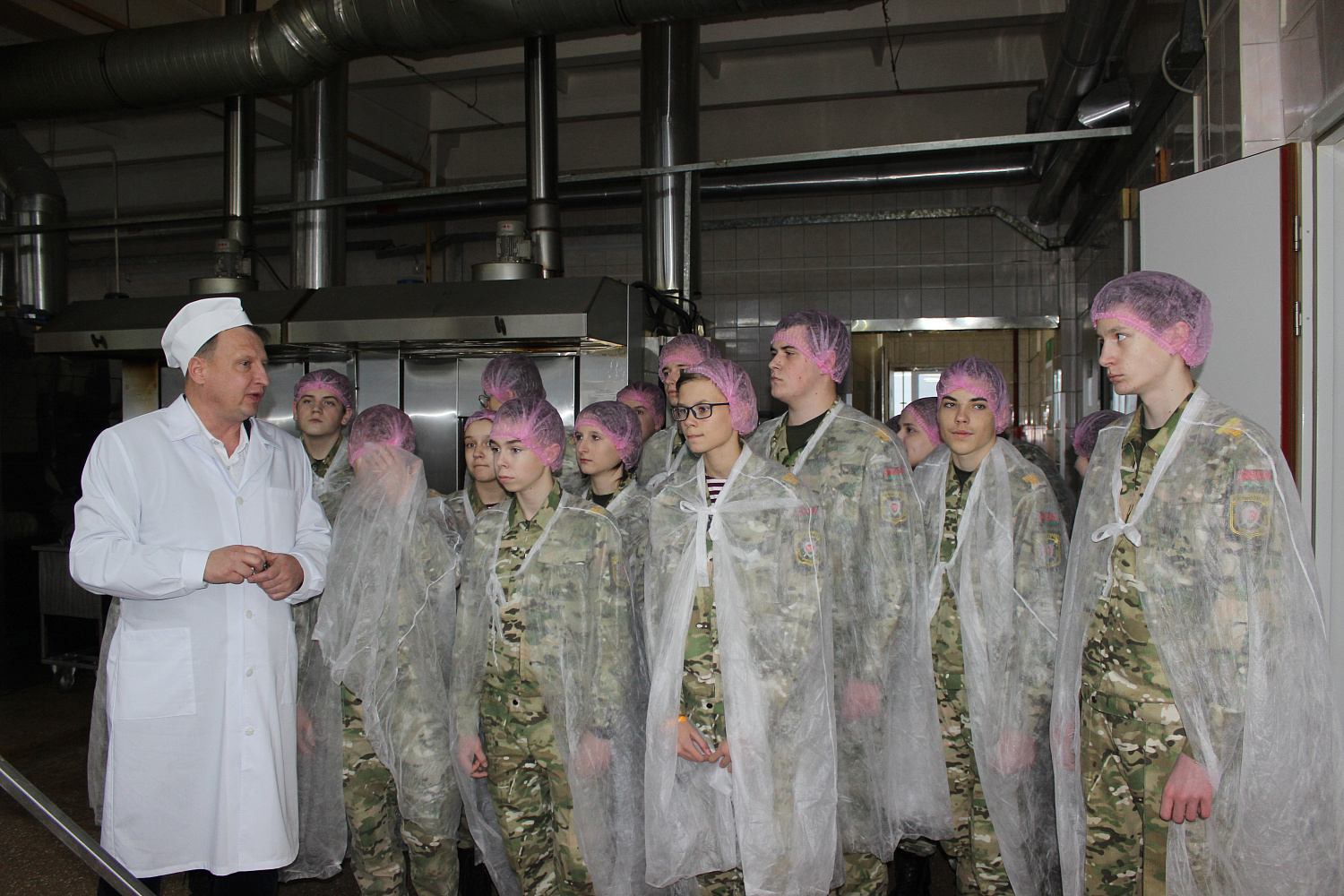 Экскурсія па вытворчасці 12 снежня