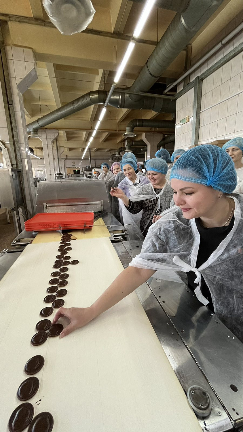 Экскурсія па вытворчасці 21 сакавіка