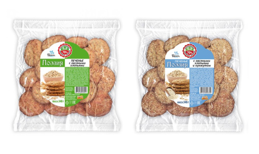Cookies «Poetry» with oatmeal
