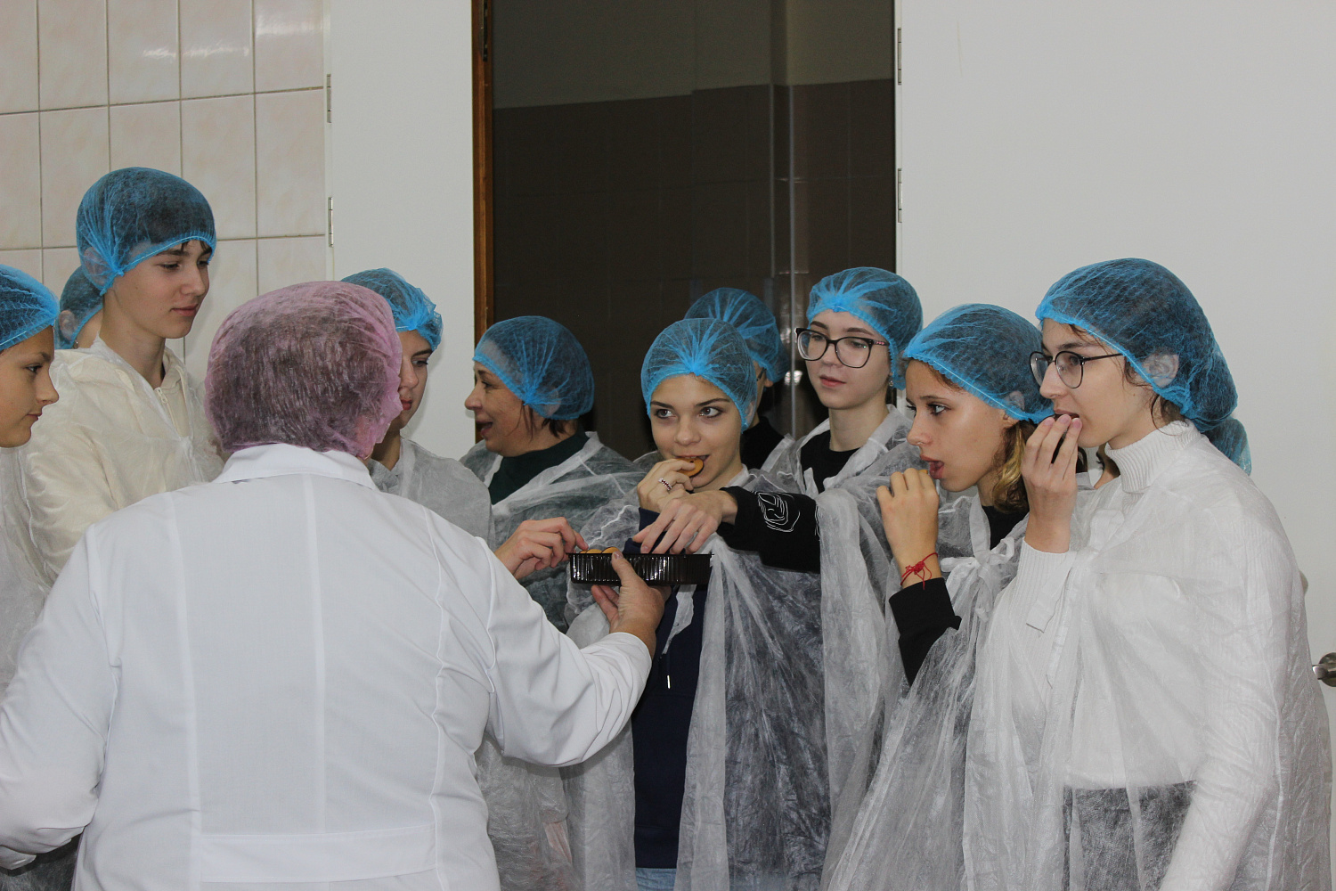 Экскурсія па вытворчасці