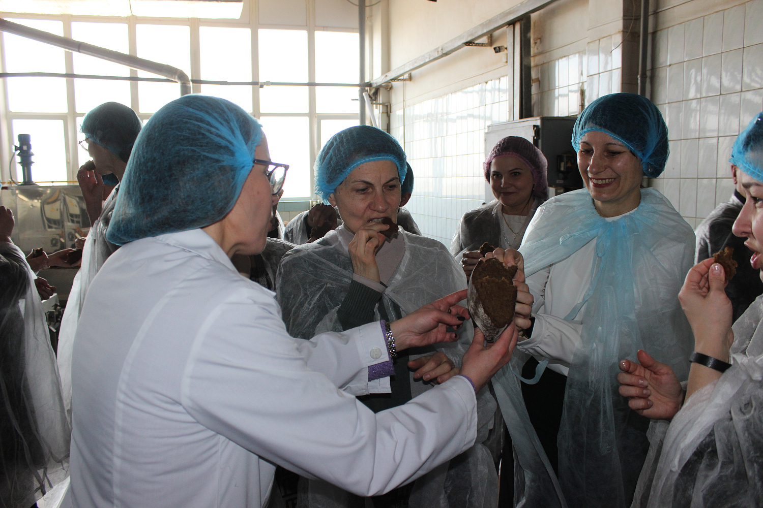 Экскурсія па вытворчасці 21 сакавіка