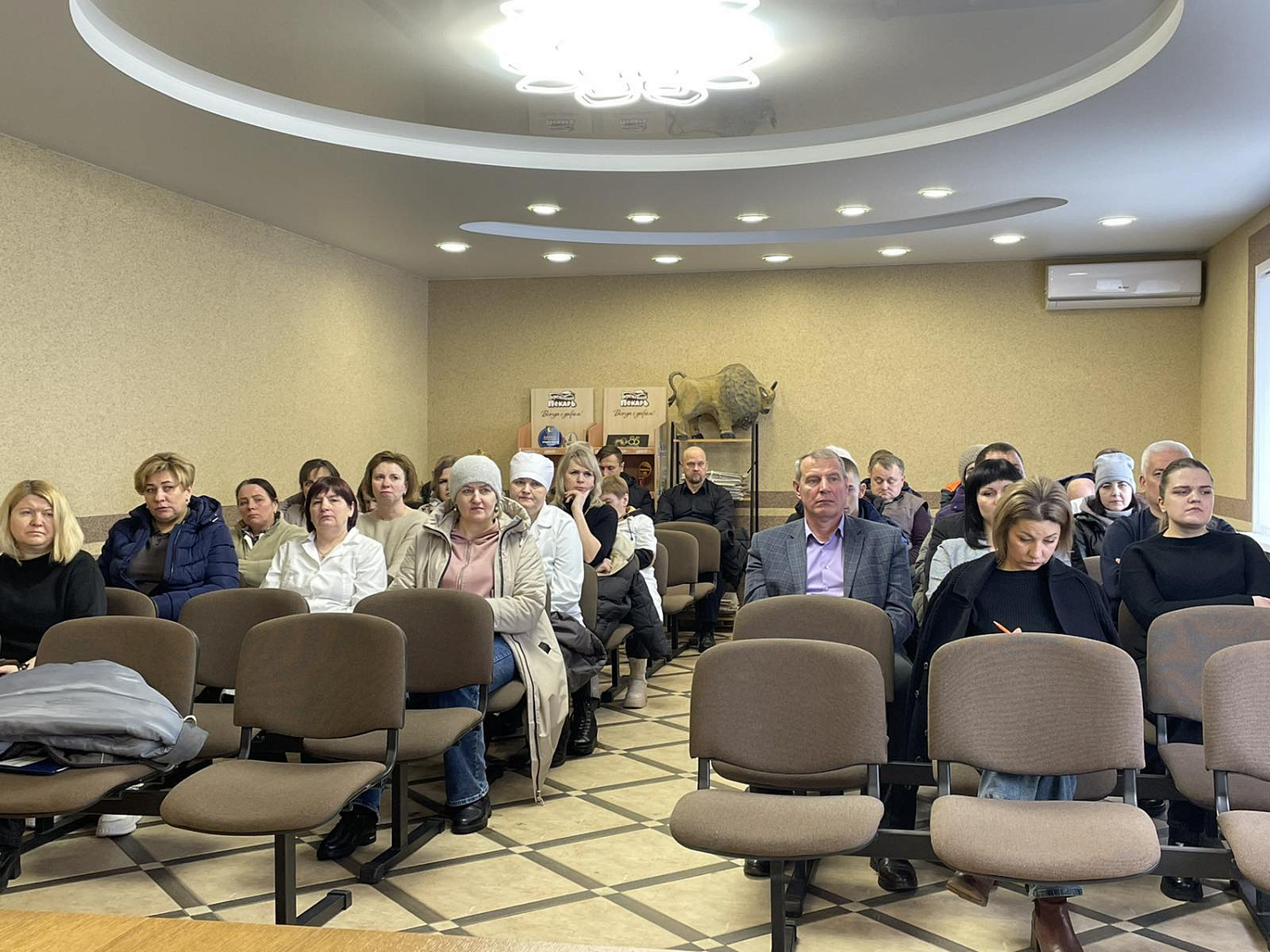 Пасяджэнне членаў ВА ГА "БРСМ" ААТ "Берасцейскі пекар"