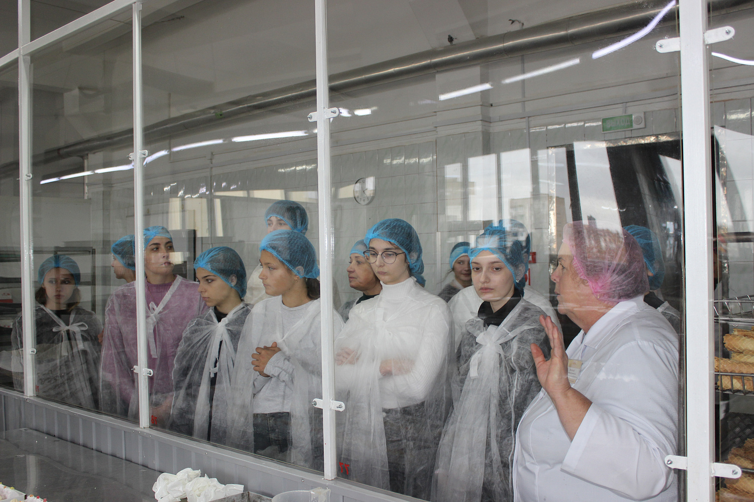 Экскурсія па вытворчасці