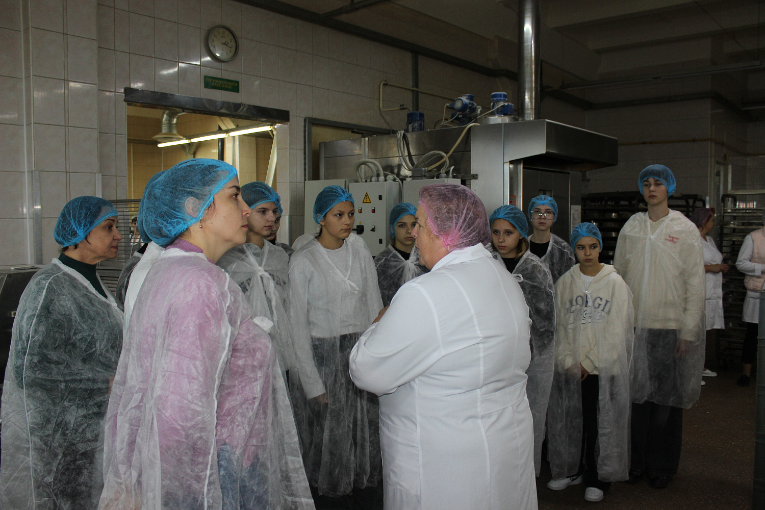 Экскурсія па вытворчасці