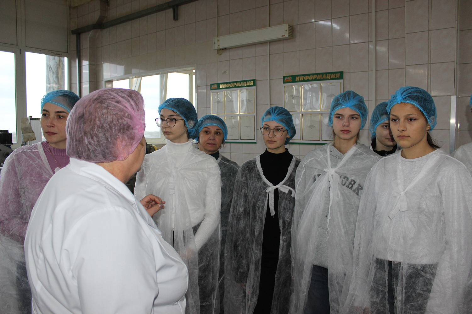 Экскурсія па вытворчасці