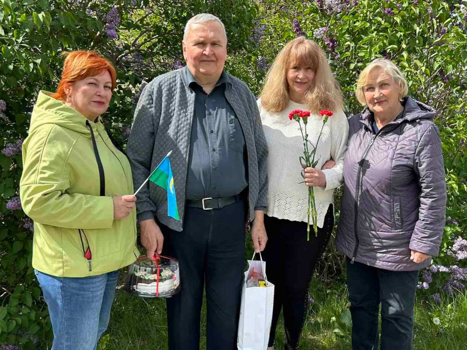 Памятныя мерапрыемствы да Дня Перамогі з членамі ГПА ААТ "Берасцейскі пекар"