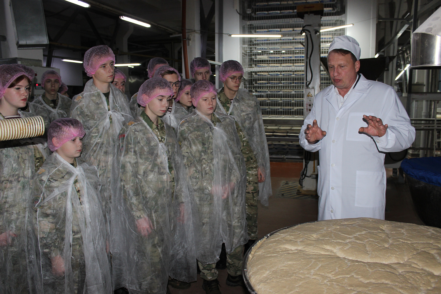 Экскурсія па вытворчасці 12 снежня