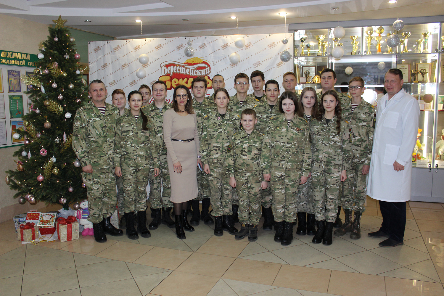 Экскурсія па вытворчасці 12 снежня