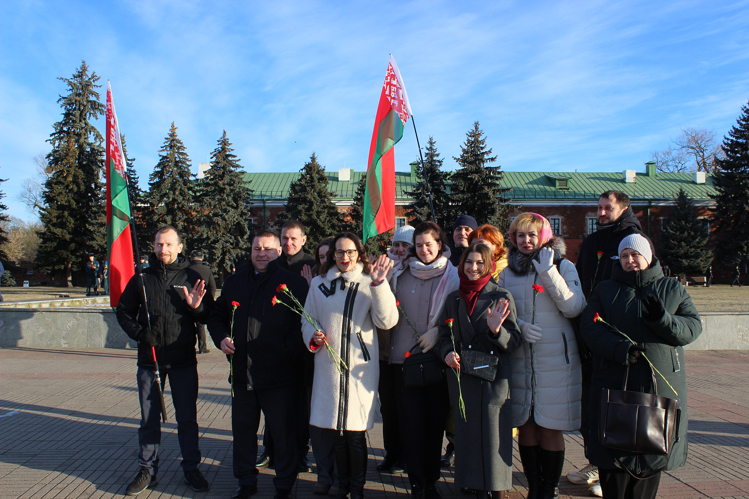 Мітынг да Дня абаронцы Айчыны