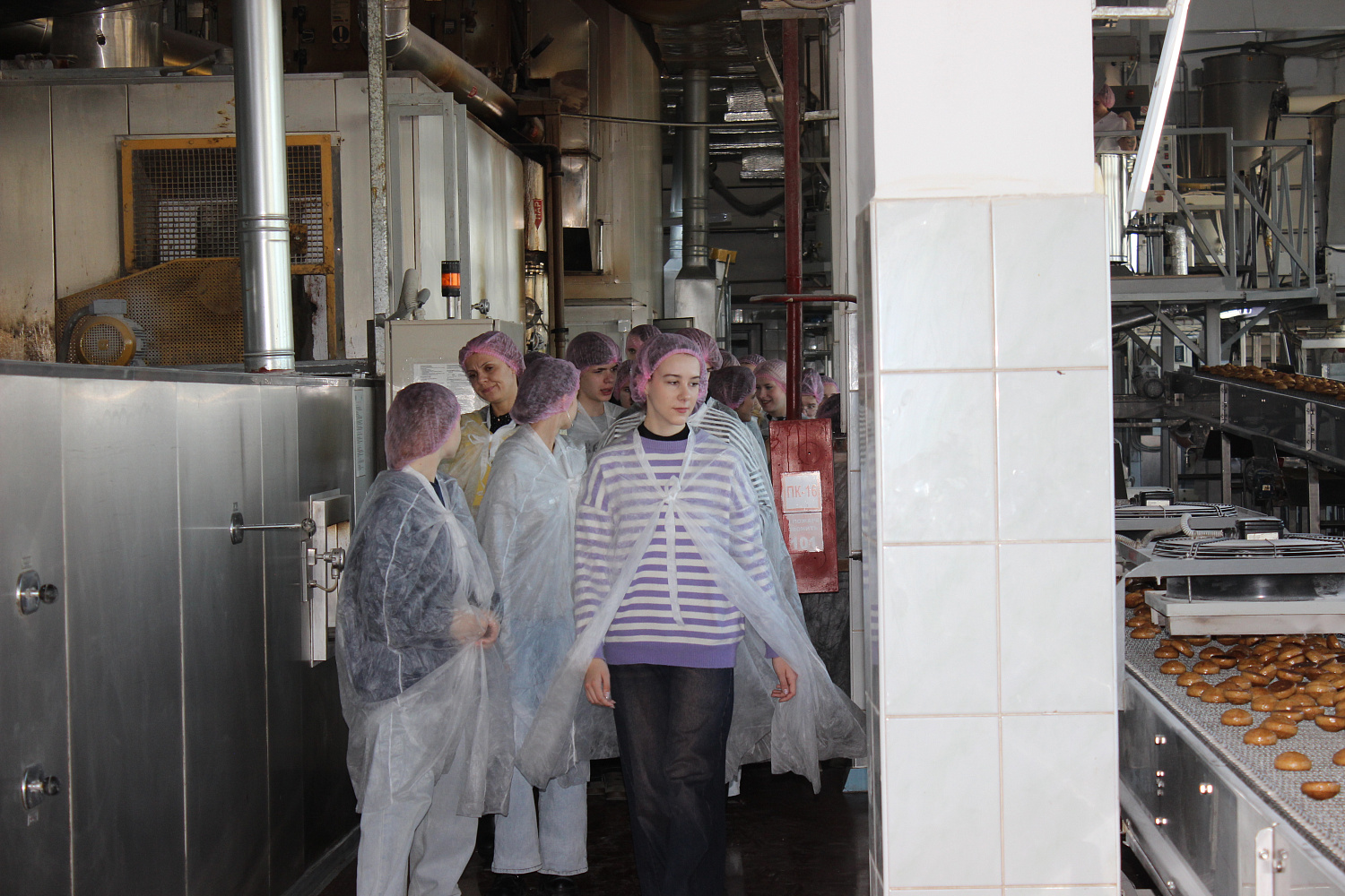 Экскурсія для студэнтаў гандлёва-тэхналагічнага каледжа