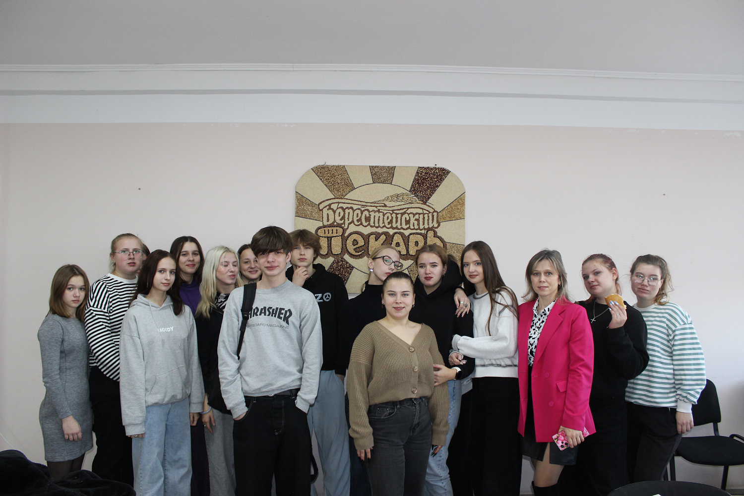 Экскурсія для студэнтаў гандлёва-тэхналагічнага каледжа