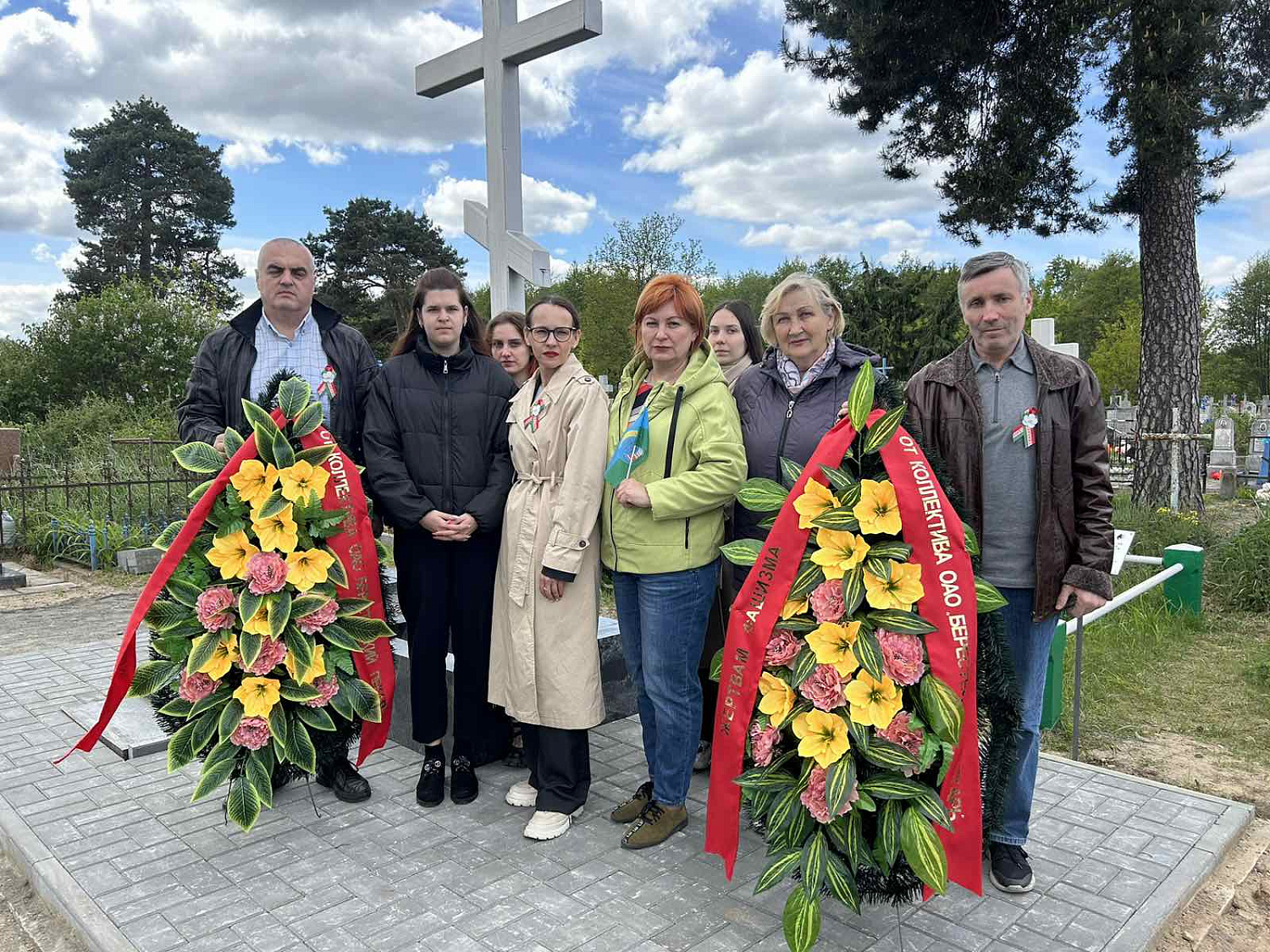 Памятныя мерапрыемствы да Дня Перамогі з членамі ГПА ААТ "Берасцейскі пекар"