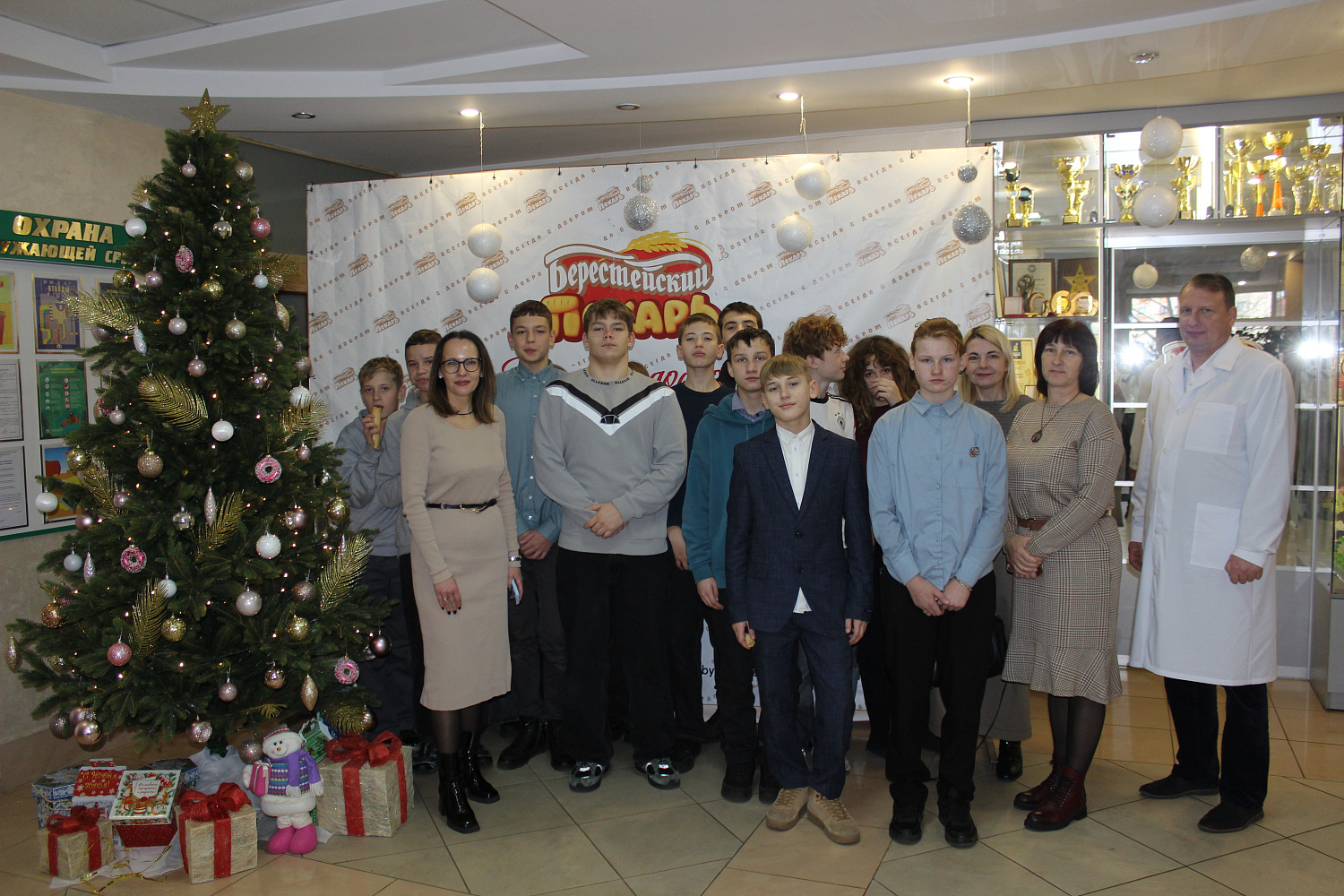 Экскурсія па вытворчасці 12 снежня