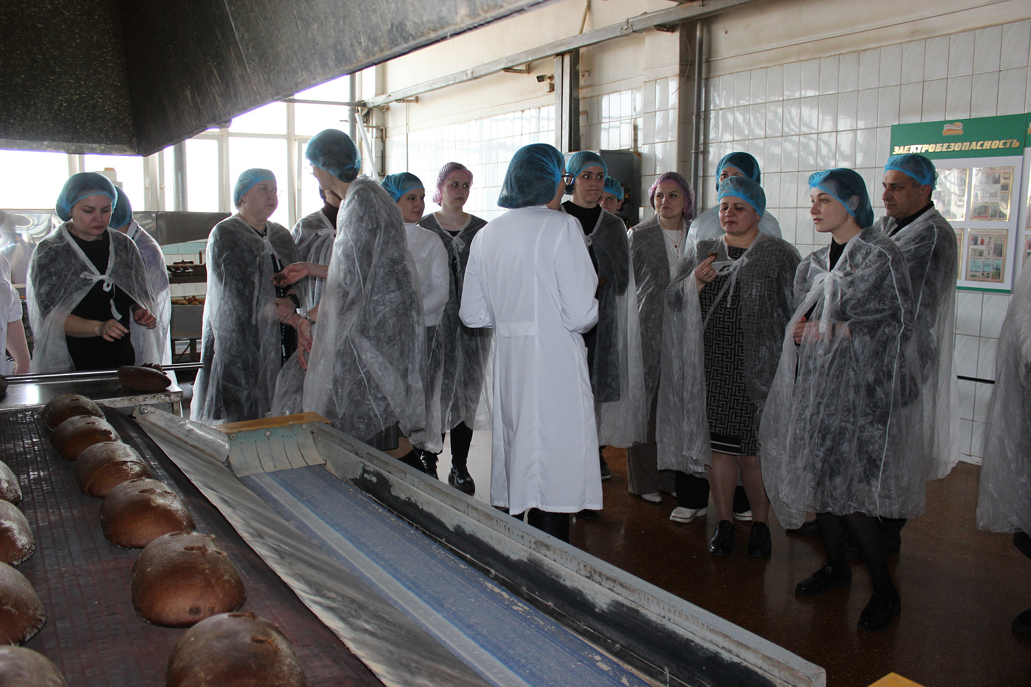 Экскурсія па вытворчасці 21 сакавіка