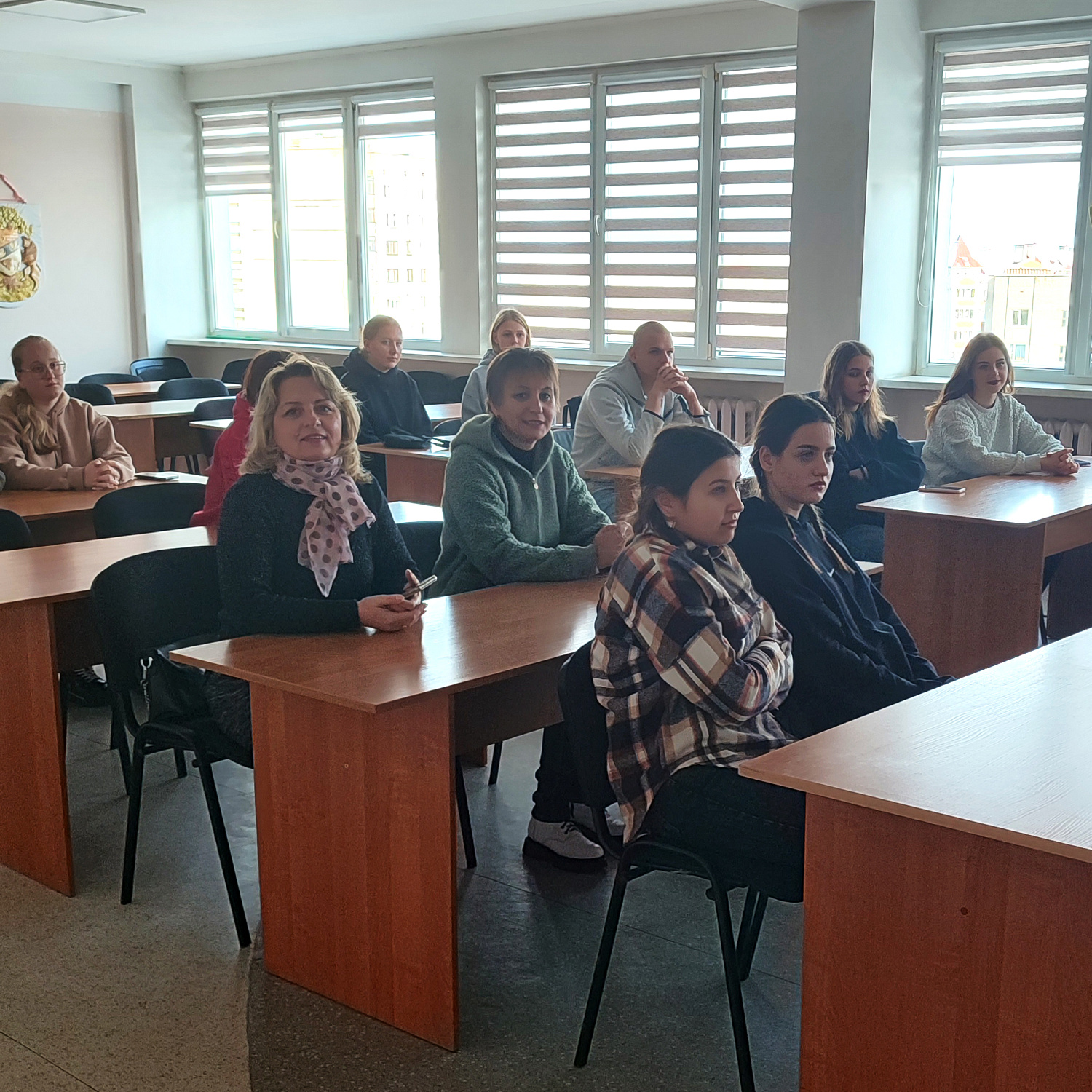 Экскурсія для студэнтаў