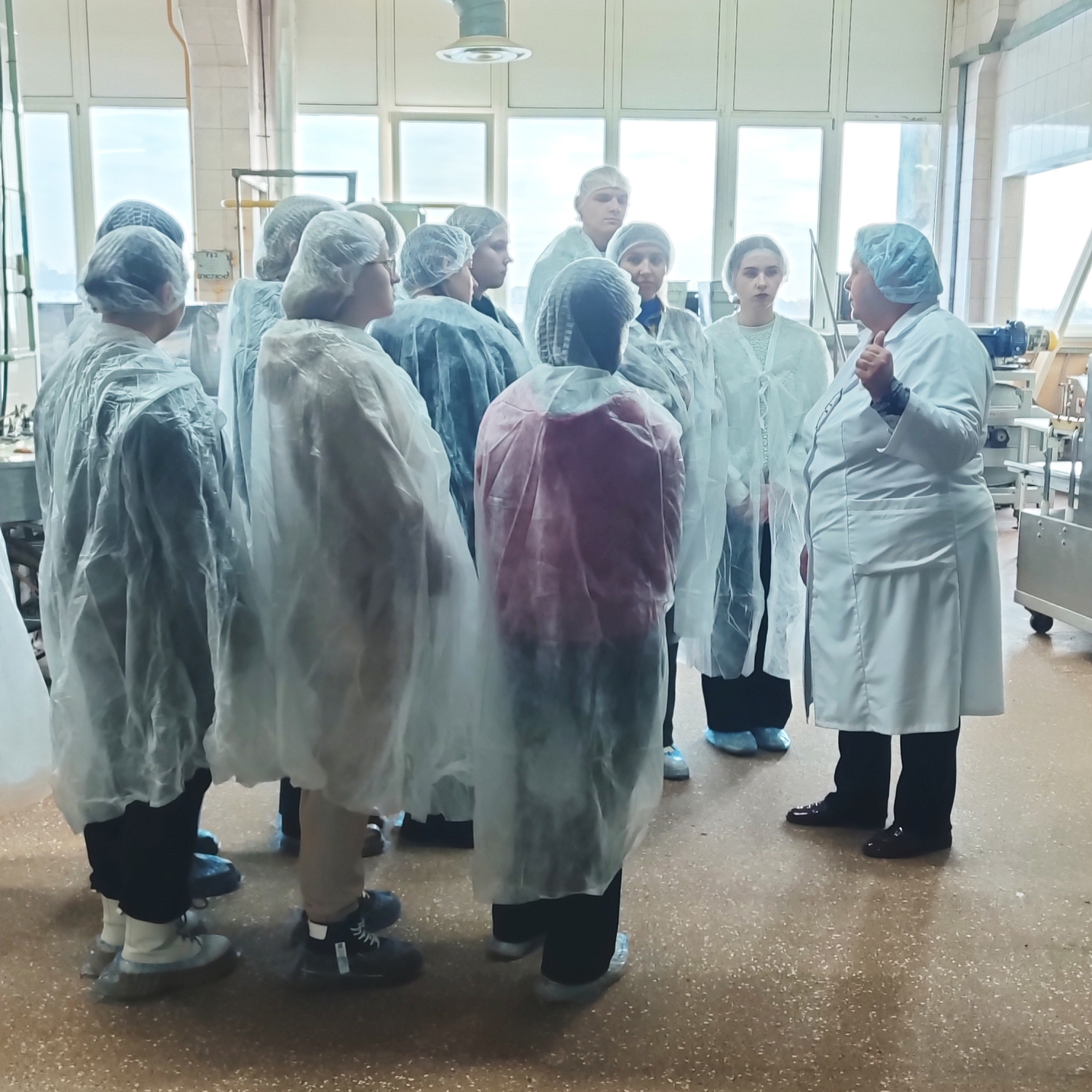 Экскурсія для студэнтаў