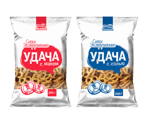 Снеки экструзионные «Удача» в асс.